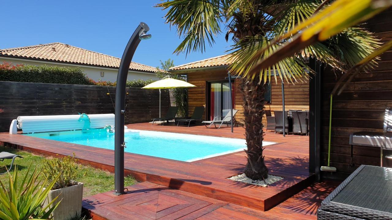 Villa Avec Piscine Chauffee Moliets-et-Maa Exteriér fotografie