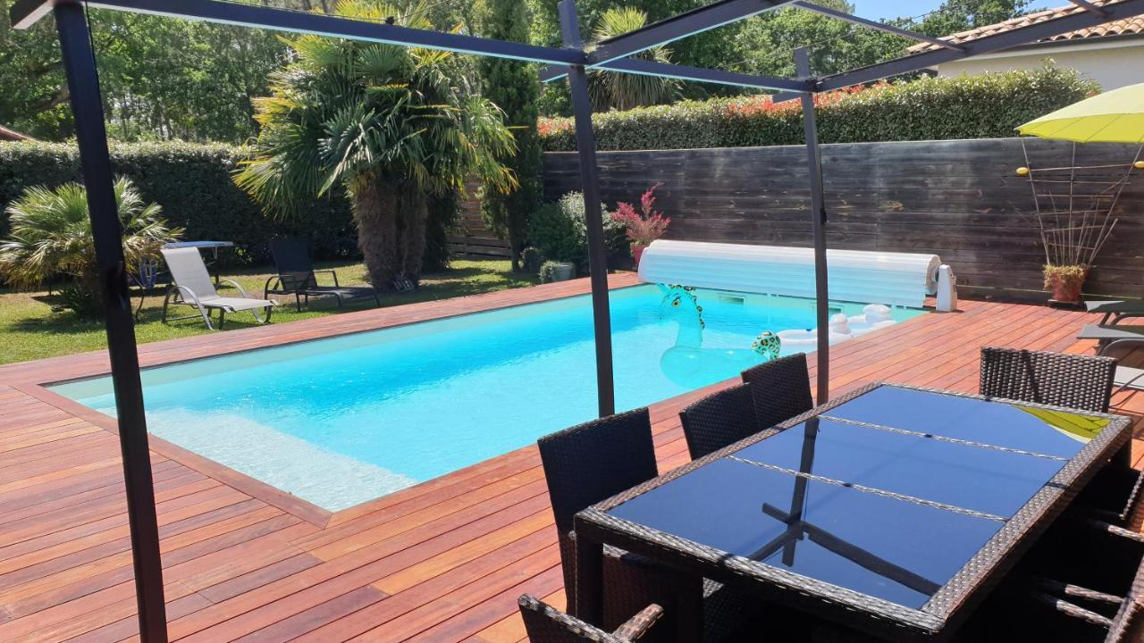 Villa Avec Piscine Chauffee Moliets-et-Maa Exteriér fotografie